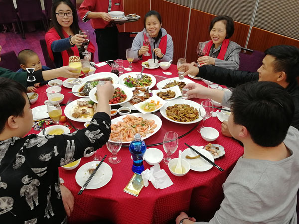 同奧科技2018年迎春晚會現(xiàn)場