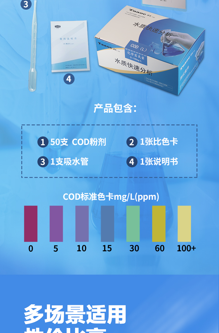 工業(yè)廢水水質(zhì)快速測(cè)試包