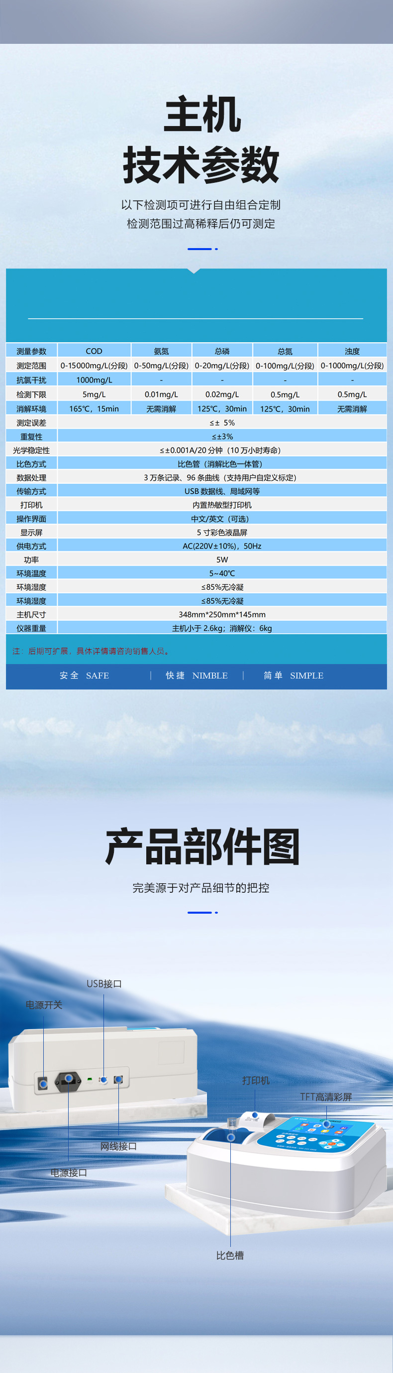 多參數(shù)水質(zhì)分析儀